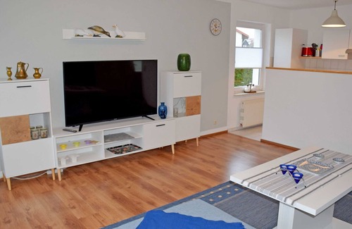 Altefaehr Appartement | Appartement "Gartenblick" avec terrasse partagée, jardin privé et Wi-Fi