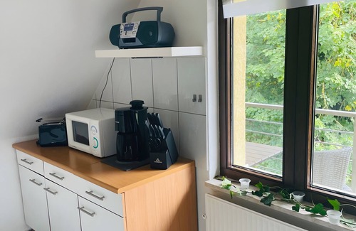 Wingerode Appartement | Appartement "Ferienwohnung Gaßmann" avec jardin partagé, balcon et Wi-Fi