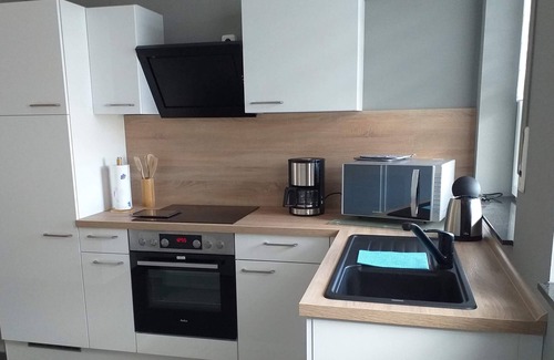 Rodau Appartement | Porte de l'appartement à l'Odenwald