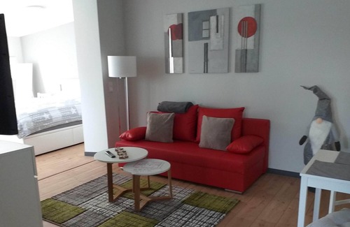 Rodau Appartement | Porte de l'appartement à l'Odenwald