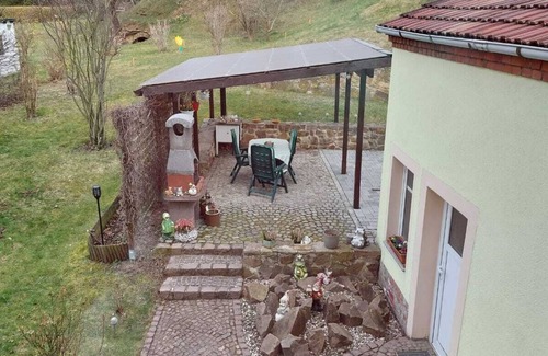 Doebeln Appartement | Appartement 'Giesis Wohlfühloase' avec terrasse partagée, jardin privé et Wi-Fi
