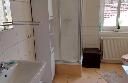 Doebeln Appartement | Appartement 'Giesis Wohlfühloase' avec terrasse partagée, jardin privé et Wi-Fi