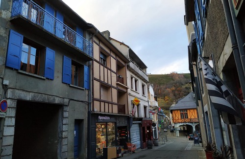 Arreau Appartement | Appartement 'Gîte Au Coeur D'Arreau' avec vue sur la montagne et balcon