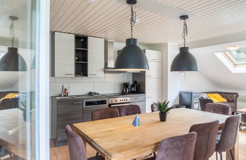 Stall Appartement | Appartement "Gletscherblick" à Molltaler Appartements avec vue sur les montagnes, balcon et Wi-Fi