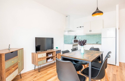 Cala Ferrera Appartement | Appartement 'Gran Sol Family 5' avec piscine partagée, Wi-Fi et climatisation