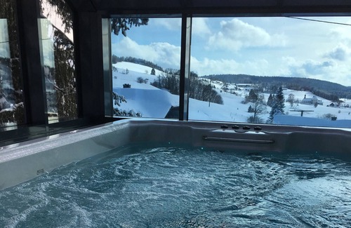 Ibach Appartement | Apartment 'Halali' with Spa Area and Mountain View