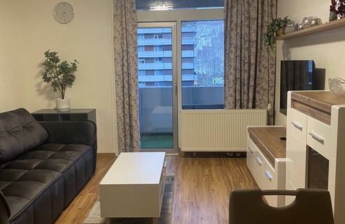 Bad Harzburg Appartement | Appartement "Harz Mit Elan" avec vue sur les montagnes, balcon et Wi-Fi
