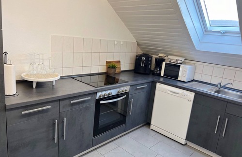 Bad Harzburg Appartement | Appartement 'Ferienwohnung Harzliebe' avec vue sur les montagnes, jardin privé et Wi-Fi