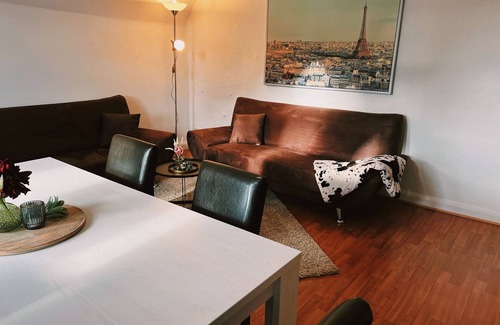 Bad Harzburg Appartement | Appartement 'Ferienwohnung Harzliebe' avec vue sur les montagnes, jardin privé et Wi-Fi