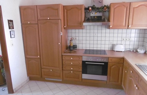 Oberhammelwarden Appartement | Appartement - Haus Am Diek - directement sur la piste cyclable de la Weser