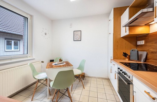 Horden am Harz Appartement | Appartement "Haus-Landzeit" avec terrasse privée, jardin partagé et Wi-Fi