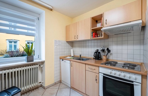 Sankt Maergen Appartement | Appartement "Haus Loks" avec vue sur les montagnes, terrasse partagée et Wi-Fi