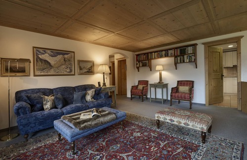 Klosters Platz Appartement | Apartment 'Haus Sponda' with Balcony and Wi-Fi