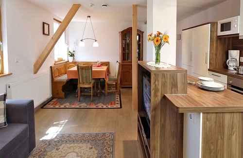 Sankt Maergen Appartement | Appartement 'Holzschopf' avec vue sur les montagnes, terrasse privée et Wi-Fi