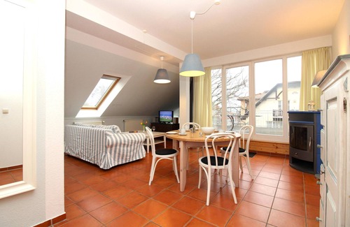 Ostseebad Kuhlungsborn Appartement | Apartment house Villa Sanssouci WE 2: 2-room apartment close to the beach with roof terrace