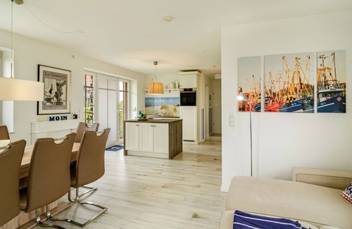 Baltrum Appartement | Appartement "Hus Wittdün Deck 1 Baltrum" avec Balcon & Wi-Fi