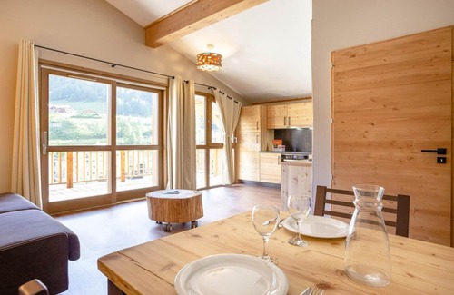 Les Boisses Appartement | Appartement serein à Tignes avec piscine partagée