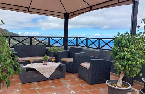 El Guincho Appartement | Appartement dans un style mexicain avec vue sur la mer et balcon privé