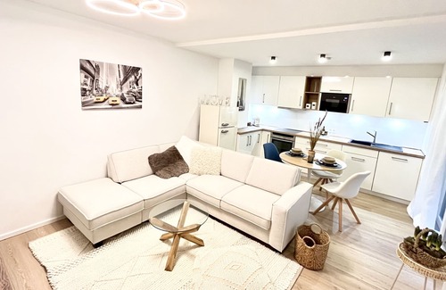 Wettersbach Appartement | Apartment in Karlsruhe with Terrace and free parking