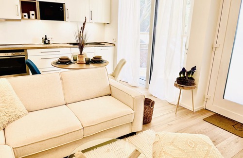 Wettersbach Appartement | Apartment in Karlsruhe with Terrace and free parking