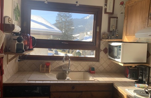 Megeve Appartement | Bel appartement 3 pièces , piscine et tennis privés , 5mn à pied centre Megève