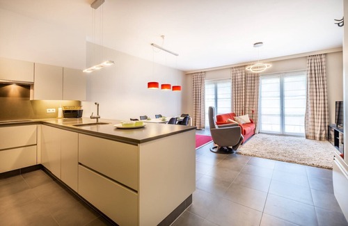 Sint-Idesbald Appartement | Kloosterhof 239B dans la rue principale de Sint-Idesbald