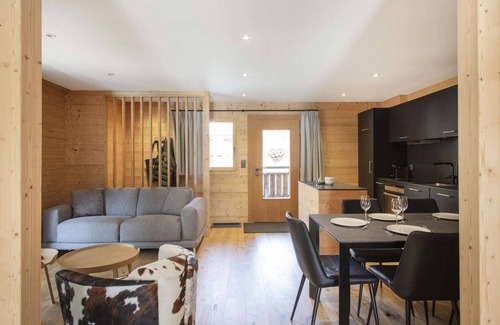 Zinal Appartement | Appartement chaleureux avec sauna payant