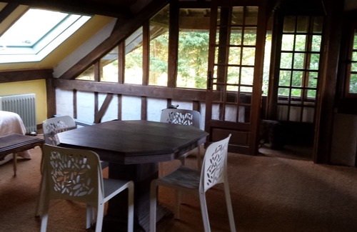 Le Bois-Hellain Cottage | Appartement dans le grand Parc d'une Chaumière normande authentique