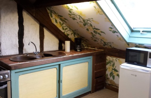 Le Bois-Hellain Cottage | Appartement dans le grand Parc d'une Chaumière normande authentique