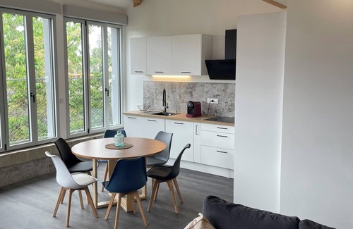 Nerac Appartement | Apartment in the center of Nérac with view and sauna