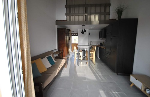 Saint-Cyprien Plage Appartement | Appartement au cœur de la Marina vue sur le petit port