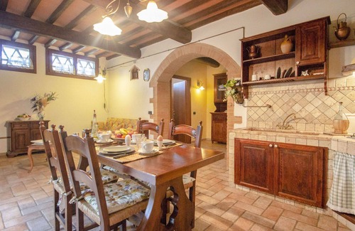 Poggiarello Villa | Appartement dans une maison de vacances avec piscine, WIFI, TV, terrasse, près de San Gimignano