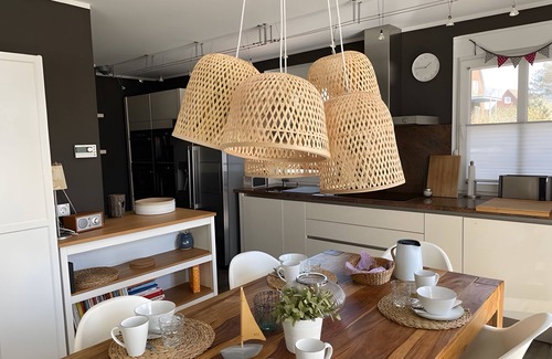 Baltrum Appartement | Appartement 'Inselhuuske I I' avec terrasse privée, jardin privé et Wi-Fi