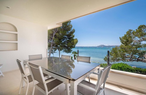 Puerto de Pollensa Appartement | Appartement 'Isabela 3 habitaciones' avec vue sur mer, A/C, Wi-Fi et terrasse