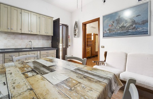 San Giovanni Suergiu Appartement | Appartement "1" avec jardin partagé et climatisation