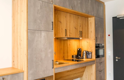 Muenchberg Appartement | Appartement-Kösseine rollstuhlgerecht-Salle de Bain amenagée