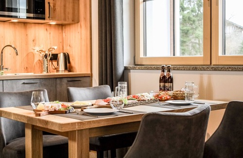 Muenchberg Appartement | Appartement-Kösseine rollstuhlgerecht-Salle de Bain amenagée