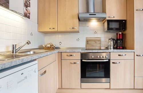 Sundhagen Appartement | Appartement 'K Schröder' avec terrasse privée, jardin privé et Wi-Fi