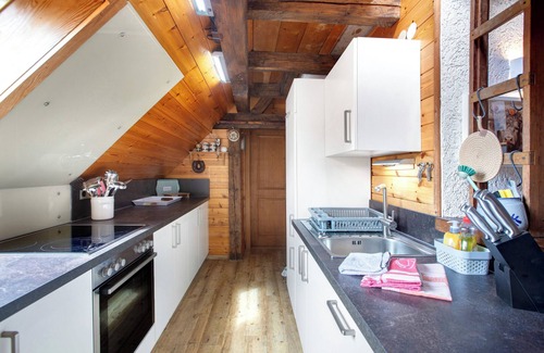 Blasiwald Appartement | Appartement 'Karlshorst' avec jardin partagé, balcon et Wi-Fi