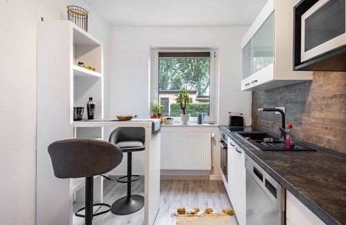 Bad Schmiedeberg Appartement | Apartment 'Kleine Auszeit' with Private Terrace and Private Garden