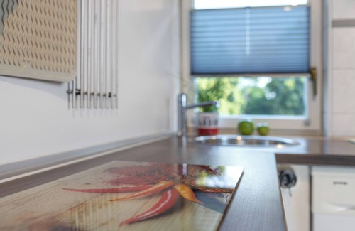 Groß Schauen Appartement | Appartement "Klein Amerika" avec jardin partagé, balcon et Wi-Fi