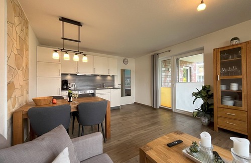 Duhnen Appartement | Apartment 'Kleine Auszeit - Hohe Lith' with Private Terrace, Balcony and Wi-Fi