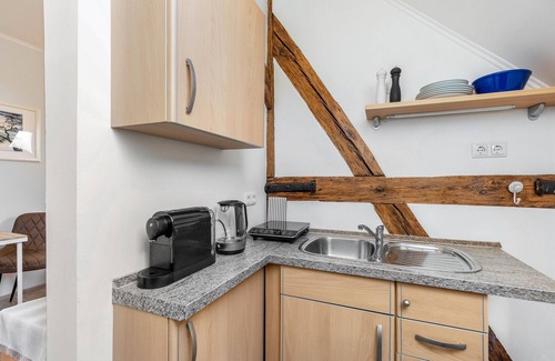 Klosterheide Appartement | Appartement 'Kleine Mit Garten' avec terrasse partagée, jardin partagé et Wi-Fi