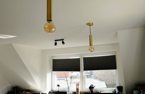 Neuharlingersiel Appartement | Apartment KÖÖK IV Küstentraum - modern, balcony, close to the beach, maisonette