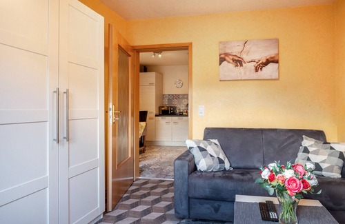 Horst Appartement | Appartement 'Ferienwohnung Krobjinski' avec piscine partagée, terrasse privée et Wi-Fi