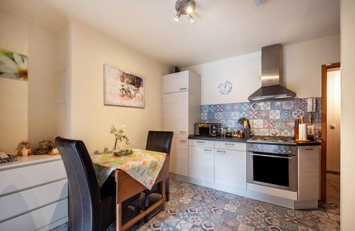 Horst Appartement | Appartement 'Ferienwohnung Krobjinski' avec piscine partagée, terrasse privée et Wi-Fi