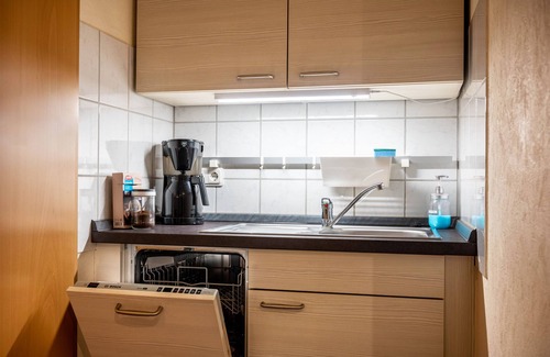 Horst Appartement | Appartement 'Ferienwohnung Krobjinski' avec piscine partagée, terrasse privée et Wi-Fi