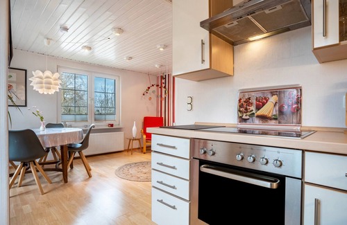 Knorrendorf Appartement | Appartement "Kropp" avec terrasse privée, jardin privé et Wi-Fi