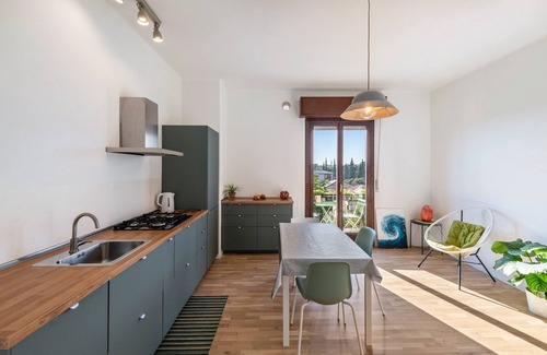San Zeno Appartement | Appartement 'La Casetta' avec balcon et climatisation