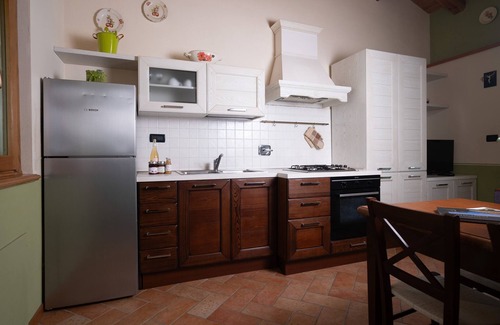 Barge Appartement | Apartment LA CORTE, in farmhouse at the foot of Monviso with wellness area
